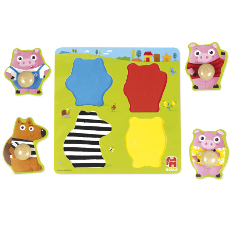 GOULA Die 3 kleinen Schweinche n Puzzle