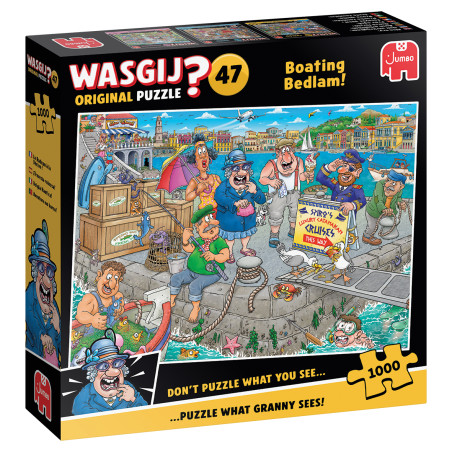 Wasgij Original 47 - Boating Bediam! 1000 Teile