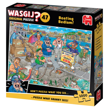 Wasgij Original 47 - Boating Bediam! 1000 Teile
