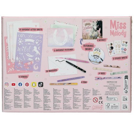 Miss Melody Briefbox Handlettering