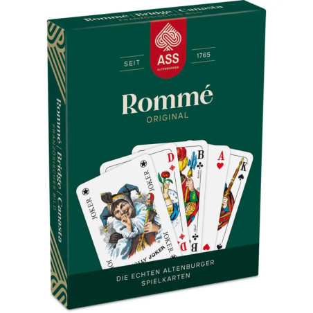 Rommé, französisches Bild FSC