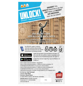 Unlock! Short Adventures Im Kopf von Sherlock Holmes