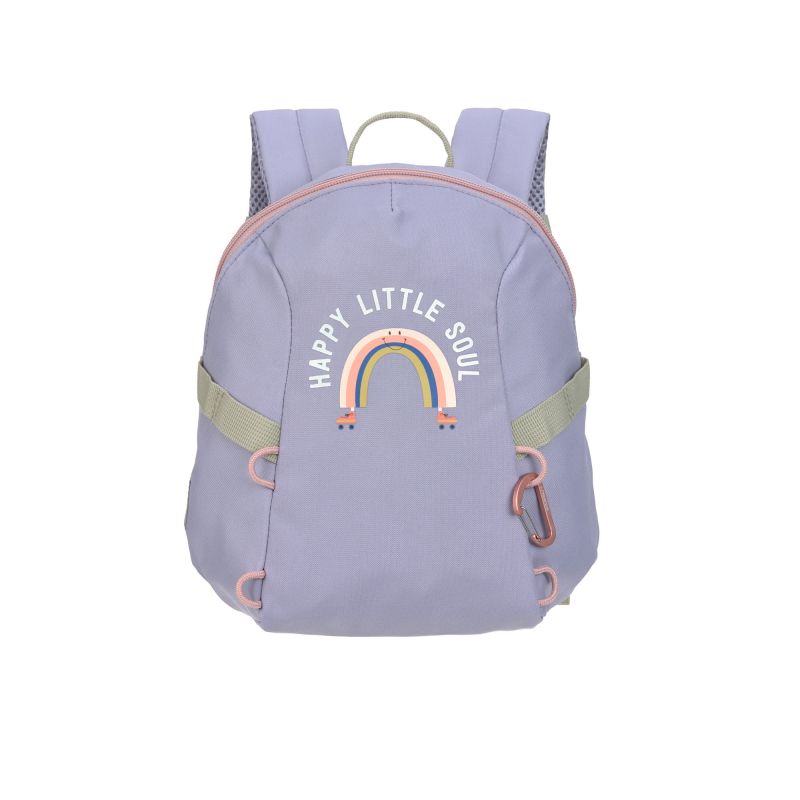 Tiny Backpack Outdoor Rainbow pastel lila