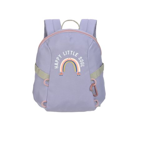Tiny Backpack Outdoor Rainbow pastel lila
