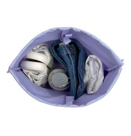 School String Bag Bold lavende r