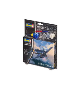 Model Set F4U-4 Corsair, Revell Modellbausatz mit Basiszubehör