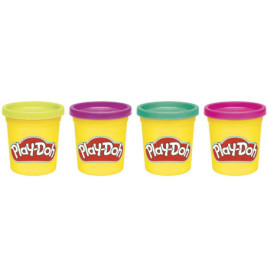 Play-Doh kräftige Farben 4er-Pack