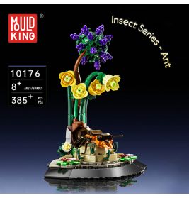 Ameise und Blumen als LEGO-Set, 385 Teile, ab 8 Jahren, aus der Mould King Insect Serie.