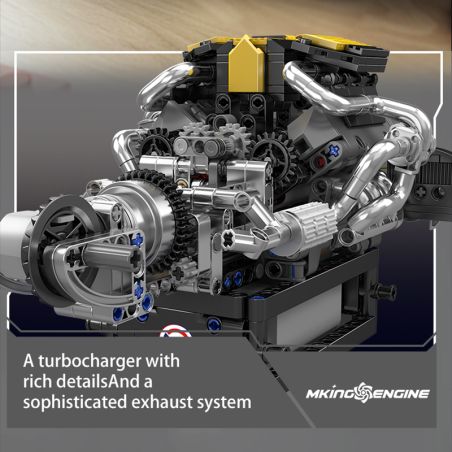 PAG Supercar V12 Engine 761/pcs