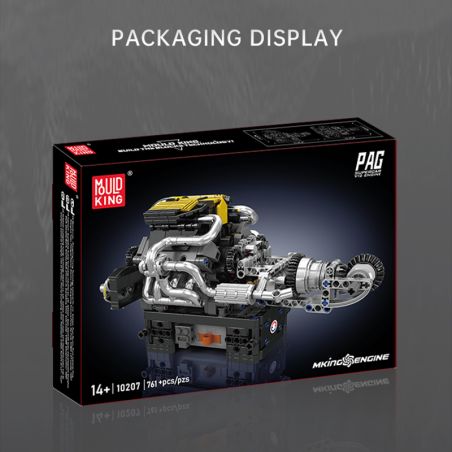 PAG Supercar V12 Engine 761/pcs