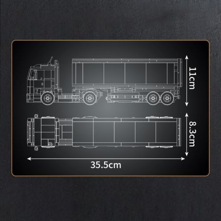 Container Truck 548/pcs