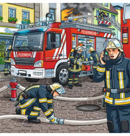 Ravensburger 9335 Puzzle Helfer in der Not 3 X 49 Teile