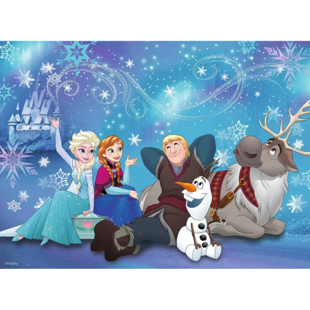 Ravensburger 10911 Puzzle Frozen - Eiszauber 100 Teile XXL