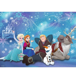 Ravensburger 10911 Puzzle Frozen - Eiszauber 100 Teile XXL