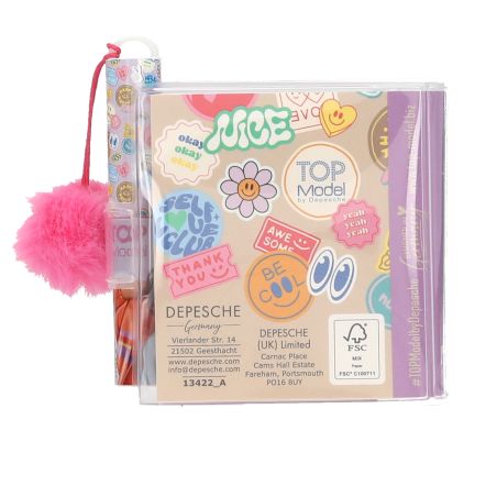 TOPModel Mini Notizbuch mit Kugelschreib