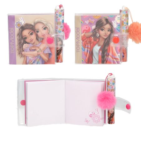 TOPModel Mini Notizbuch mit Kugelschreib