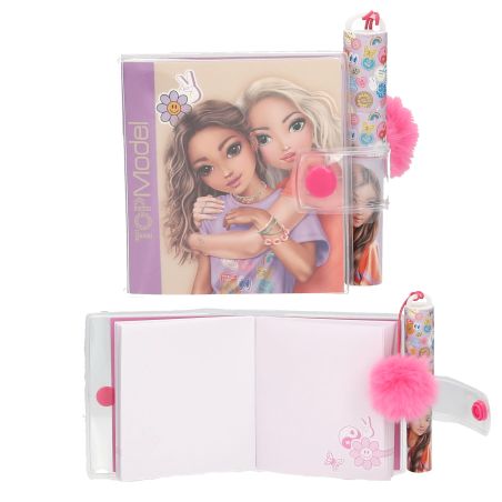 TOPModel Mini Notizbuch mit Kugelschreib