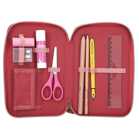 TopModel 3 Fach Federtasche Leo