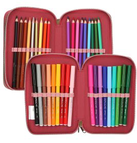 TopModel 3 Fach Federtasche Leo