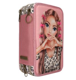 TopModel 3 Fach Federtasche