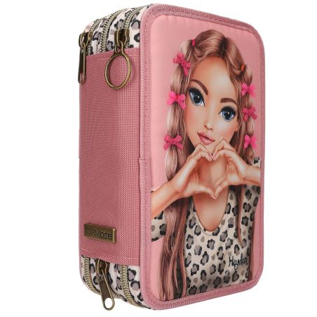 TopModel 3 Fach Federtasche