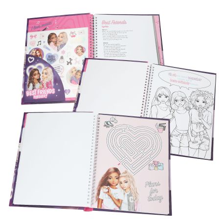 TOPModel Malbuch mit LED und Sound MY BF