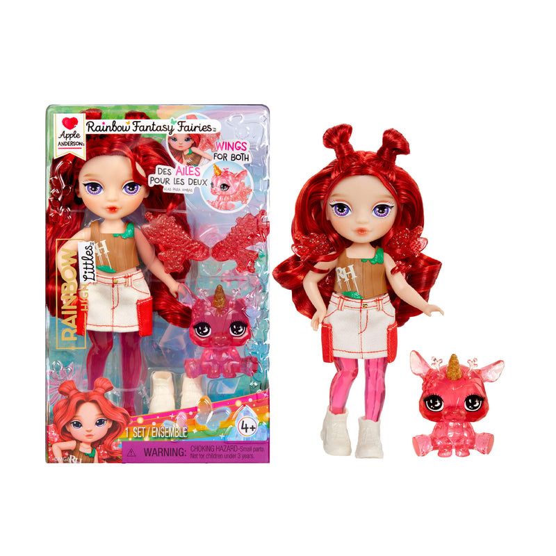 RAH Littles Rainbow Fantasy Fairies red