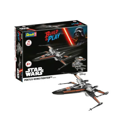 Poes X-Wing Fighter (w/Sound): Build & P