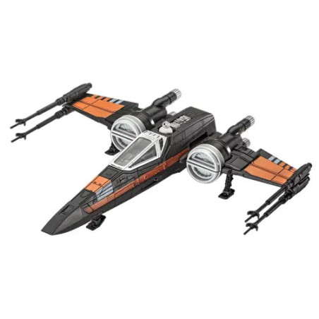 Poes X-Wing Fighter (w/Sound): Build & P