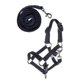 Halfter und Strick dunkelblau Hobby Horsing