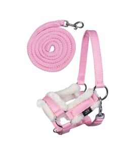 Halfter und Strick rosa Hobby Horsing