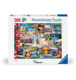 Puzzle - World Travel Pinboard 500 Teile