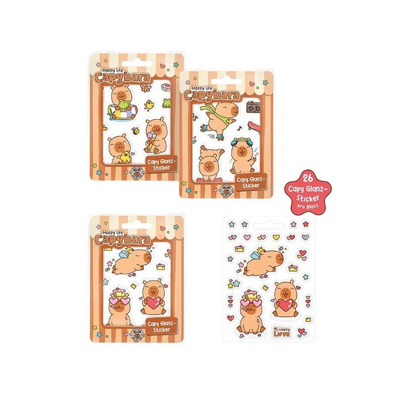 CP HL-5 STICKER-SET 26-TEILIG, 3-fach sortiert