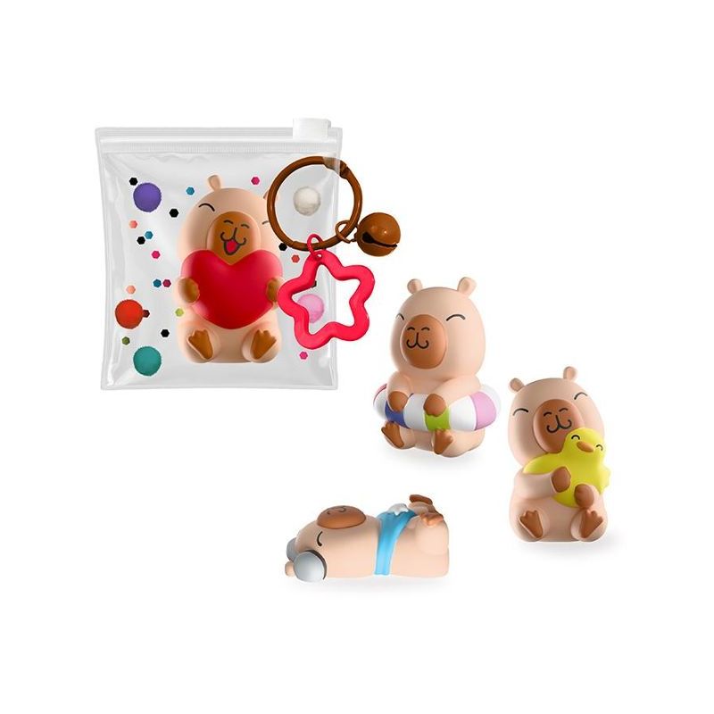 CP HL-5 SQUISHY CAPYBARA MIT Schlüsselanhänger