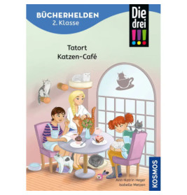 Bücherhelden 2.Kl.!!! Tatort Katzen-Café