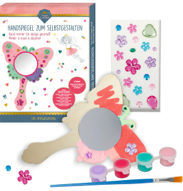 Handspiegel zum Selbstgestalten - Prinzessin L