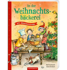 In der Weihnachtsbäckerei - Buch mit Adv