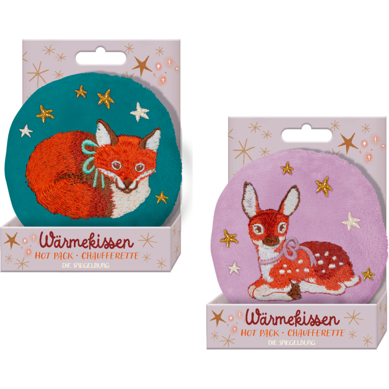 Wärmekissen - Wintertiere im Weihnachtsw
