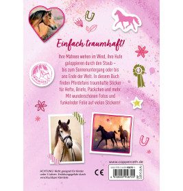 Funkelnde Sticker (Pferdefreunde), sortiert