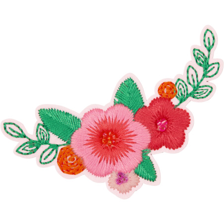 Freundebuch m.Blüten-P.: Pferdefreunde -