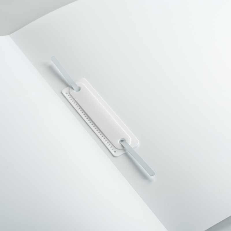 Schnellhefter Fact ! weiss gedeckt