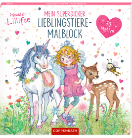 Mein superdicker Lieblingstiere-Malblock