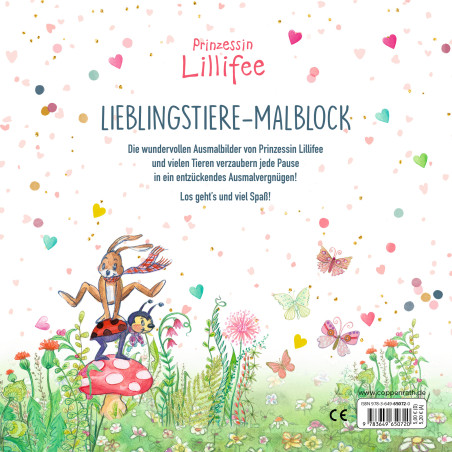Mein superdicker Lieblingstiere-Malblock