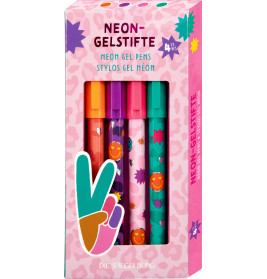 Neon-Gelstifte 4er