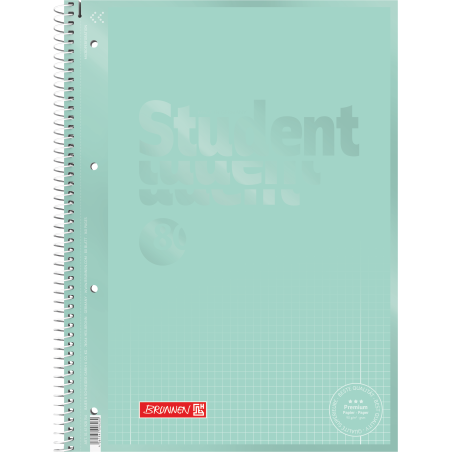 Collegeblock A4 mint, Lin. 28