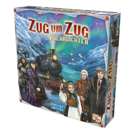 Zug um Zug Polarlichter