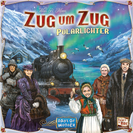 Zug um Zug Polarlichter