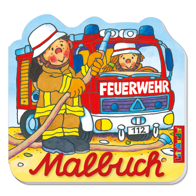 Stanz-Malbuch Feuerwehr 2