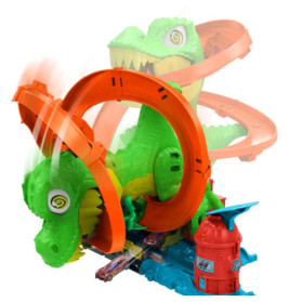 HW City T-Rex vs Fire Station