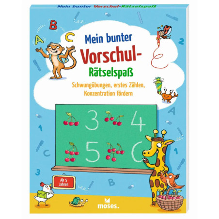 Mein bunter Vorschul-Rätselspa ß